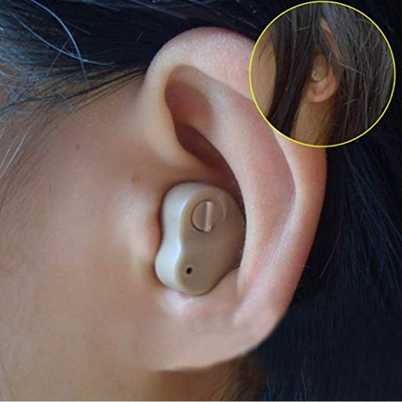 Super Mini Ακουστικό Ενίσχυσης Ακοής & Βοήθημα Βαρηκοΐας Axon ITE Κ80-V20 Original